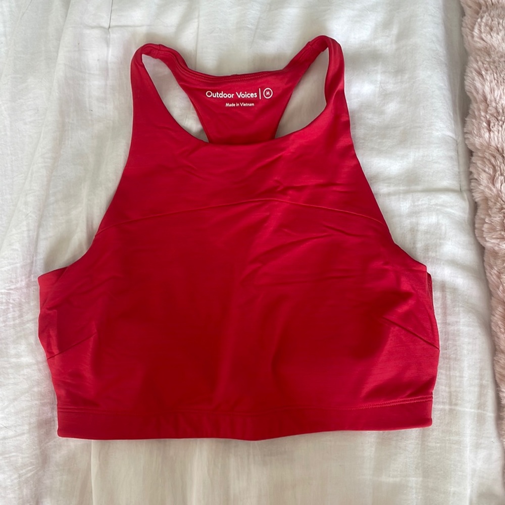 Outdoor voices sports bra!